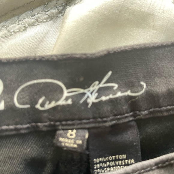 Diane Gillman embellished jeans. Black , size 8 - Picture 2 of 3